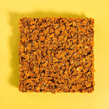 Caramel Cornflake Brownie with rich chocolate base and crunchy caramel malted cornflake topping by Crumbs & Doilies.